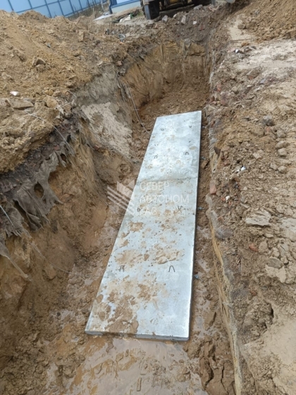 Установка газгольдера на 10000 литров в поселке Березово Приозерского района 1